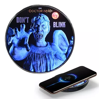 Doctor Who Weeping Angel Qi Wireless Charger With Illuminated Angel Or 2A USB • $39.99