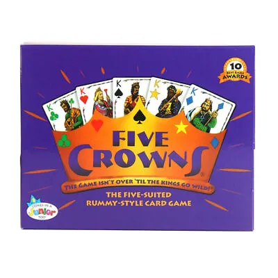 $16.88 • Buy Five Crowns Card Game 5 Suites Classic Original Family Party Rummy Style Play AU