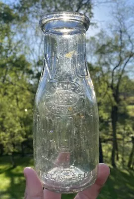 Nun’s Dairy Baltimore MD Maryland Pint Milk Bottle  • $19.99