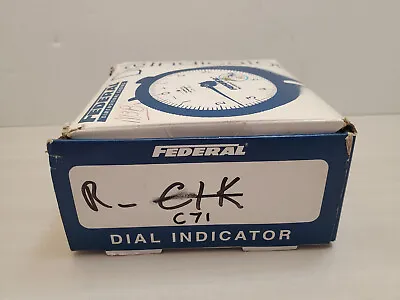 MAHR FEDERAL Dial Indicator Full Jeweled C71  .0005 • $14.95