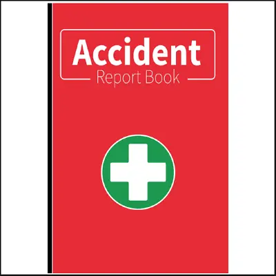 Accident Report Book Incident & Accident Book HSE Compliant For Work Perfect ... • £6.75