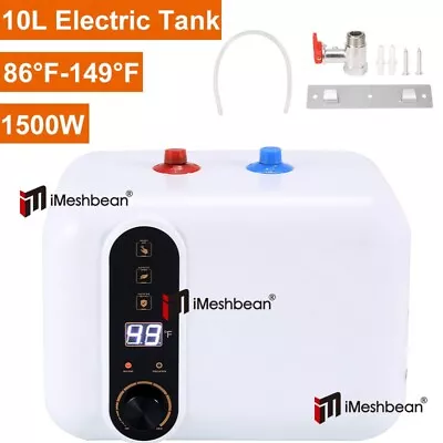Instant Electric Hot Water Heater Shower Compact Mini-Tank Storage RV 10L 110V • $83.50