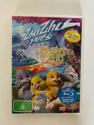 ZHUZHU PETS : QUEST FOR ZHU - First Ever Movie  - Brand New DVD Region 4 • £6.14