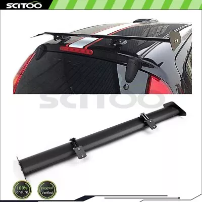 Aluminum Stylish Look Adjustable GT Double Deck F1 Style Trunk Spoiler Wing • $69.33