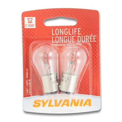 Sylvania Long Life - 2 Pack - 1157LL Light Bulb Brake Turn Signal Parking Uc • $5.99
