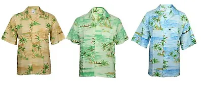 Mens Hawaiian Shirt Stag Beach Hawaii Aloha Party Summer Holiday Fancy S -xxl Nr • $11.18