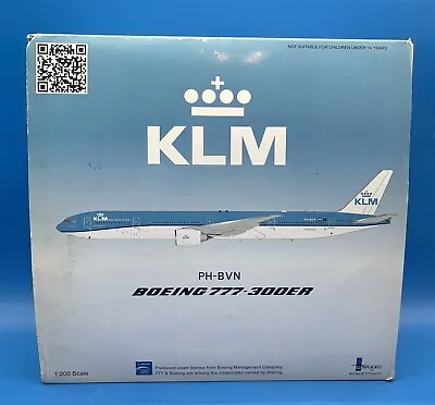 Inflight200 KLM Royal Dutch Airlines Boeing 777-300ER  PH-BVN 1:200 • $145