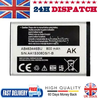 For Samsung Battery AB463446BU For SGH-C140 / SGH-C300 / SGH-M200 • £11.66