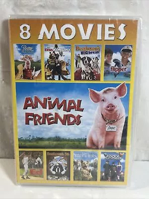 Animal Friends 8-Movie Collection [DVD] Babe Pig In The City Evan Almighty +more • $8