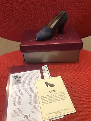 £3.75 • Buy Just The Right Shoe By Raine - Lady Like 25044 - Shoe Ornament In Original Box