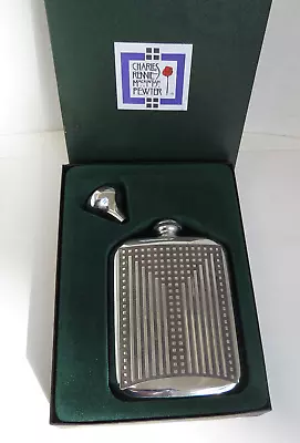 Vintage Charles Rennie Mackintosh Pewter Flask Unused In Original Box • $69.99