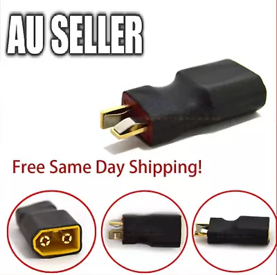 XT60 To Deans Ultra T Battery Plug Male Female Adapter Wireless Connector Car  • $4.99