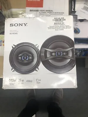 SONY XS-R1345  5 1/4  4 Ways  Speakers • $26
