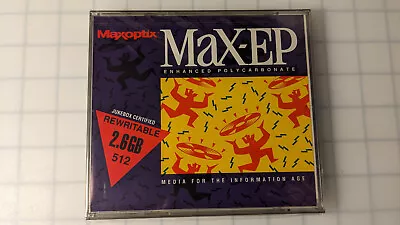 MaxOptix 2.6 GB 5 1/4 MO Cartridges - New • $18
