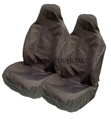 For MERCEDES E-Class AMG - Heavy Duty Black Waterproof Car Seat Covers - Pair • £19.50