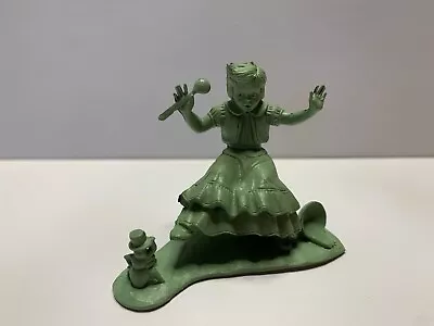 Vintage 1950s Miss Muffet Marx Mother Goose Nursery Rhyme Plastic Figure • $11.95