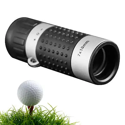 Portable Mini Golf Monocular Range Finder Scope With Case 7X Rangefinder  • $12.87