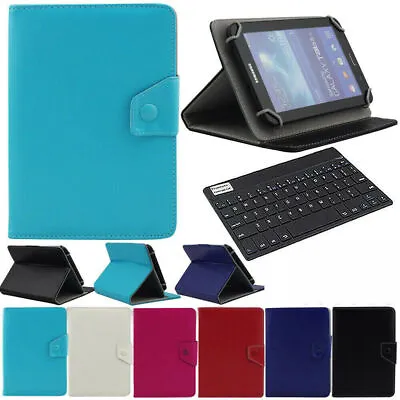 $17.99 • Buy For Samsung Galaxy Tab E/A/S6/S4 7~10.5  X200 Tablet Keyboard Leather Case Cover