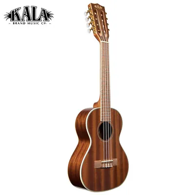 Kala KA-8 Gloss Mahogany Tenor 8-String Ukulele With Aquila Super Nylgut Strings • $289