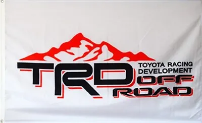 Toyota TRD Off Road Truck Flag Banner 3x5 FT Racing Development Car Logo Show US • $12.97