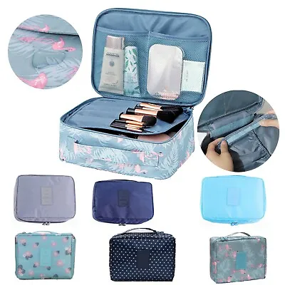 £4.29 • Buy Large Cosmetic Make Up Travel Toiletry Bag Portable Case Organizer Women Handbag
