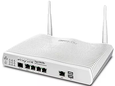 DrayTek Vigor V2862n Quad-Wan VDSL WiFi Router VPN Security Firewall • £35