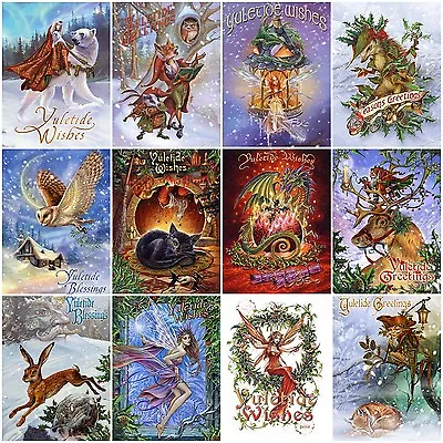 Briar Yule Midwinter Solstice Greeting Card Alternative Christmas Pagan Wiccan  • £3.49