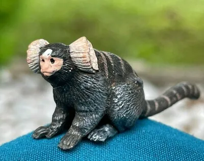 Realistic Beautifully Detailed Hand Painted Common Marmoset Monkey PVC Figure • $6.95