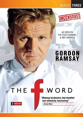 Chef GORDON RAMSAY - The  F  Word Series 3 [Master Chef/Cooking] 3 DVD Set • $9.98