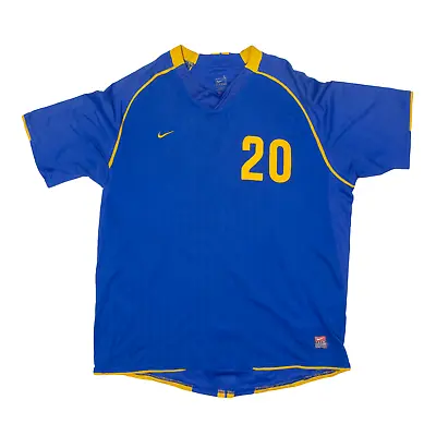 £17.99 • Buy NIKE TEAM USA Jersey Blue Short Sleeve Mens L