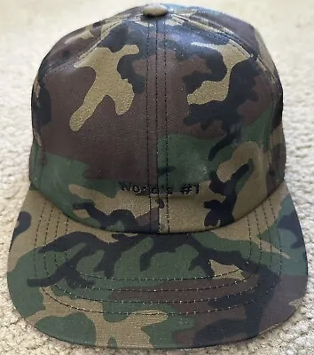 Vans Men Camouflage Baseball Cap One Size Adjustable • $11
