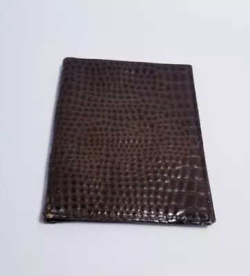 Vintage ROLFS Brown Pigskin Large Bifold Unisex Wallet • $15