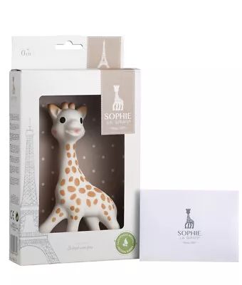  Sophie The Giraffe French Baby Teether By Vulli New Sophie Authenfication Code • $26.99