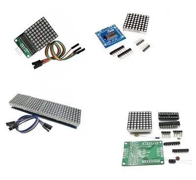 £1.80 • Buy MAX7219 Dot Led Matrix MCU Control LED Display Module For Arduino Raspberry Pi U