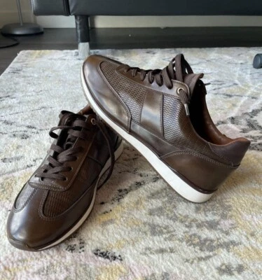 $50 • Buy Zara Leather Men's Casual Shoes, Sneakers