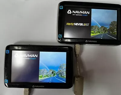 2X Genuine Navman MY-60T Car GPS Automotive GPS Navigation N268 (SWITCHING ON) • $71.99