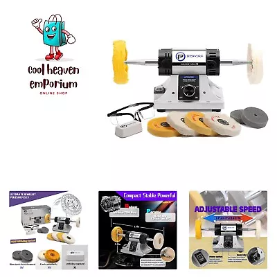 Jewelry Polisher - Adjustable Variable Speed Bench Grinder Polishing & Buffin... • $114.99