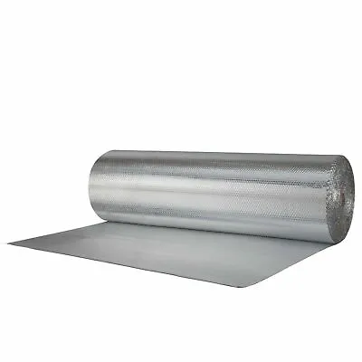 Reflectix Double Sided Insulation 48  Metallic Foil Single Bubble 4x100 (R7-21) • $154.88