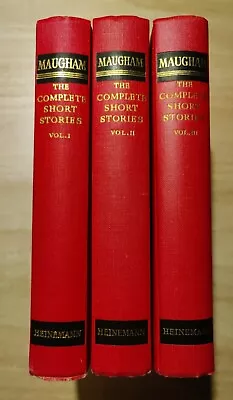 The Complete Short Stories Of W. Somerset Maugham Vols. 1-3 ( Free UK Postage) • £15