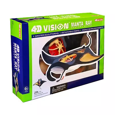 New - 4D Master 4D Vision Manta Ray Anatomy Model - Ages 8+ | 1 Player • $35.99