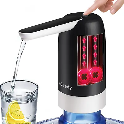 ESeedy Water Dispenser For 5 Gallon Bottle Portable Rechargeable Electric Water • $12.95