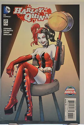 Harley Quinn Issue 27 Variant John ROMITA Jr Cover DC Comics 1st Print New 52 • $17.95