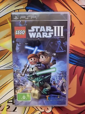 Lego Star Wars 3 The Clone Wars PSP Sony - Sealed • $60