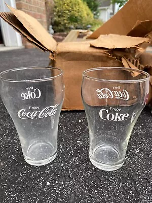 Vintage Coca Cola Glasses (set Of Four) • $8