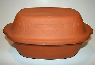 Littonware Terracotta Simmer Clay Pot Cooker Oven/Microwave Baking Germany 849 • $37.46