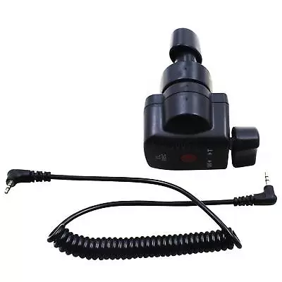 Camcorder Zoom Remote Control 2.5mm Jack Cable For Canon Sony Lanc Video Cameras • £26.06