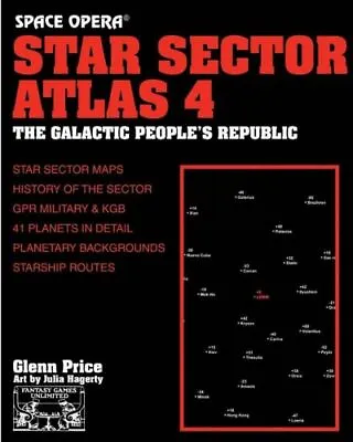 Space Opera: Star Sector Atlas 4 • $12.13