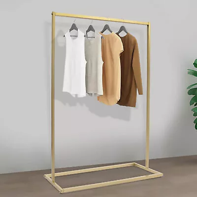 Metal Garment Storage Hanger Clothes Rail Display Stand 150cm For Store Home • $82