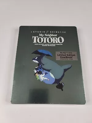 My Neighbor Totoro Limited Edition Steelbook (Blu-ray & DVD) New Read Descripti⤵ • $24.99