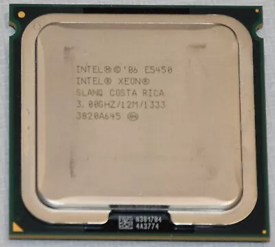 Intel Xeon E5450 SLANQ 3.0GHz Quad Core CPU Processor 1333MHz FSB 12MB L2 LGA771 • $15.98